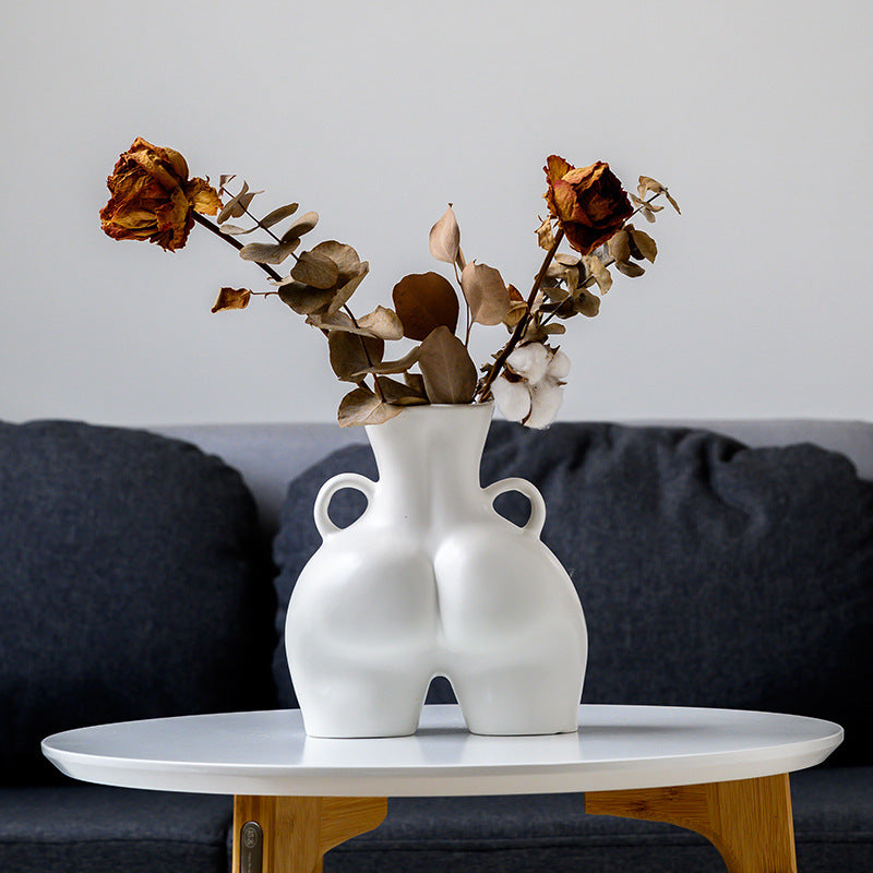 Dehua Ceramic Vase Home Decoration Decoration Hotel Crafts