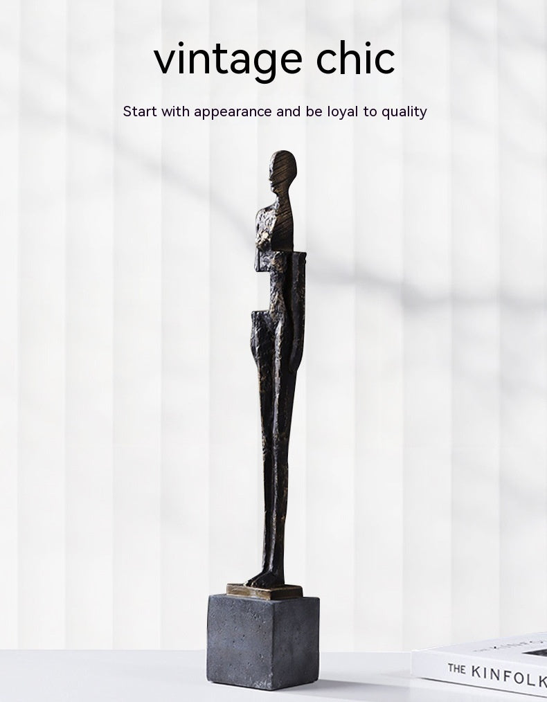 Abstract Decoration Creative Body Sculpture Living Room Entrance TV Cabinet Office Home Resin Decorations