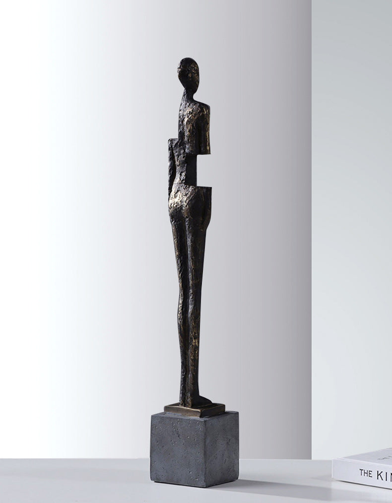 Abstract Decoration Creative Body Sculpture Living Room Entrance TV Cabinet Office Home Resin Decorations